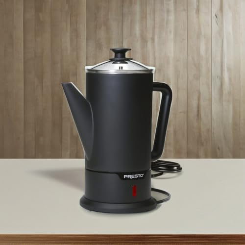 02815 Black Stainless Steel 12 (Black Cordless / 12-Cups)