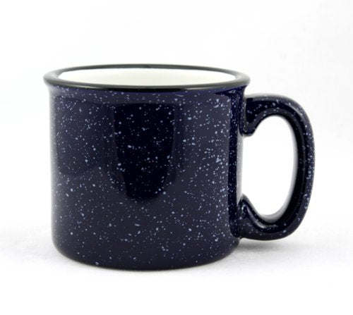 Ceramic Campfire Mug (Cobalt Blue)