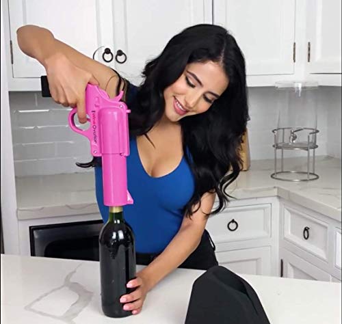 Electric Gun Wine Opener (c_Wine Gun Black)