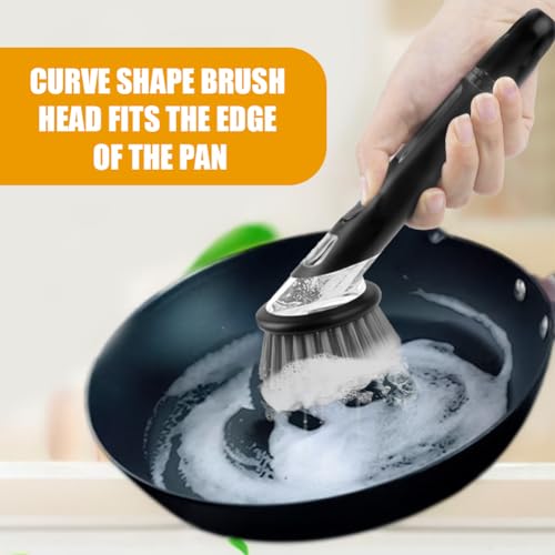 Dish Brush with Soap Dispenser
