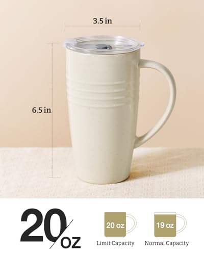 Jupiter Large Coffee Mug (Jupiter-Light Green and Vanilla White / 4pcs)