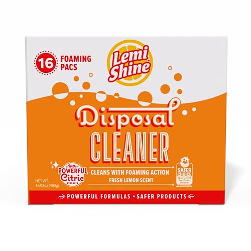 Natural Foaming Garbage Disposal Cleaner (1.06 Ounce (Pack of 16))