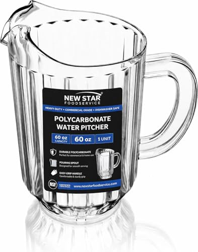 Commercial Polycarbonate Water Pitcher