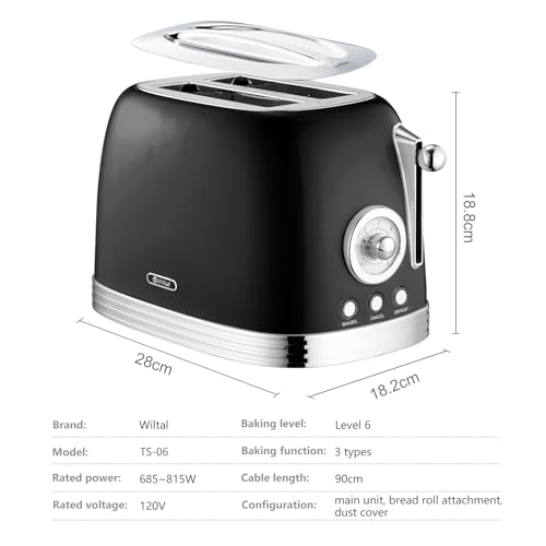 Retro 2‑Slice Toaster