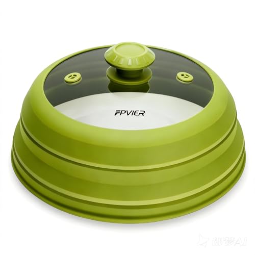 Microwave Splatter Cover (Green / 10.8inch)