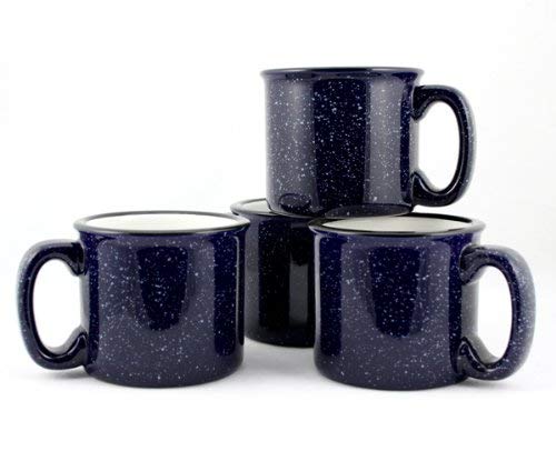 Ceramic Campfire Mug (Cobalt Blue)