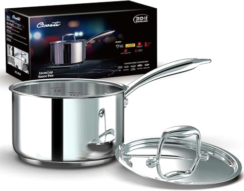 3 Qt Saucepan with Lid (Sauce Pan / 3 Quart)
