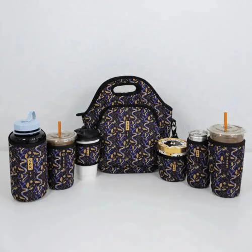 IceCreamSok Insulated Neoprene Cover (Celestial Slither / Fits Tapered Pints)