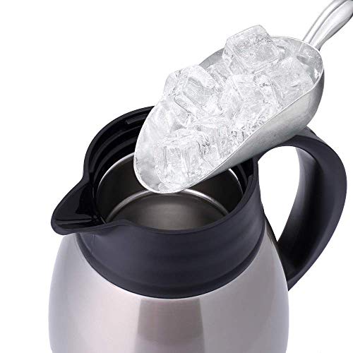 Stainless Steel Thermal Coffee Carafe (Silver / 65 Ounces)