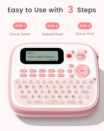 Pink Label Maker (264 Count)