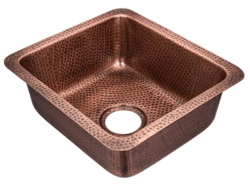 Kitchen & Bar Sink (17 inches / Pure Copper)
