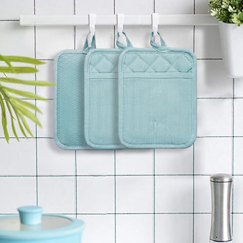 Pot Holders Yarn (Potholders / Pot Holders Blue)