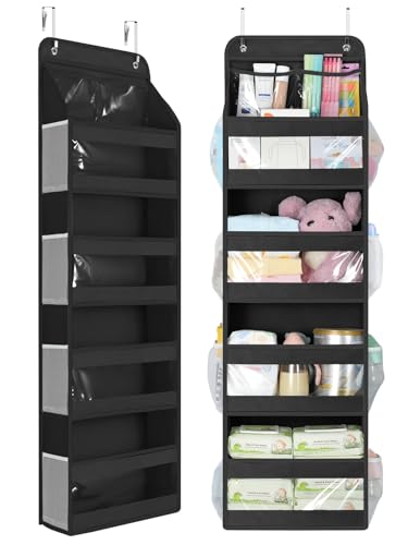 5 Tier Over the Door Organizer (Black / 5 Tier)