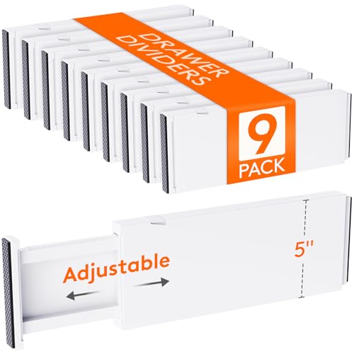 5" Tall Upgrade Drawer Dividers (5"H, 13.5-22"L)