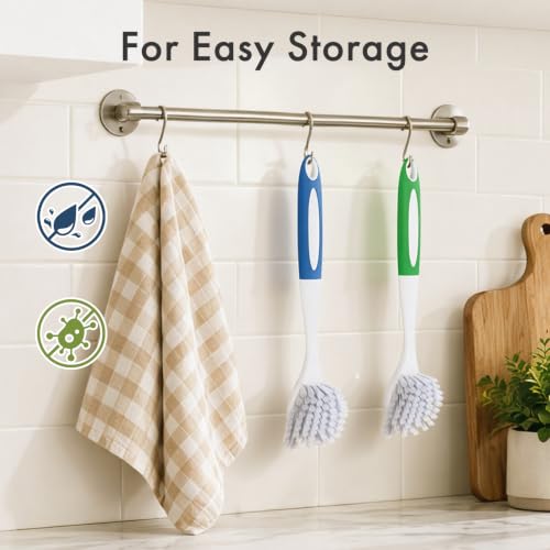 Dish Brush with Handle (2 Count)