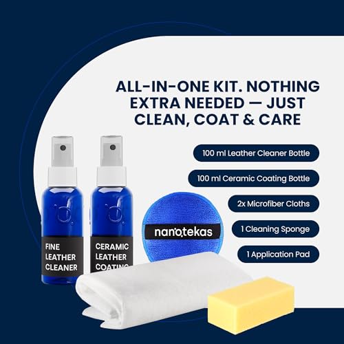Leather Cleaner & Ceramic Coating Spray Kit (Leather Cleaning & Coating / Kit)