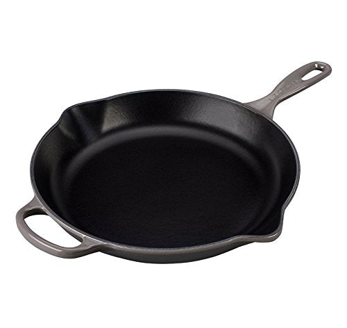 Enameled Cast Iron Signature Round Skillet (11.75" / Oyster)
