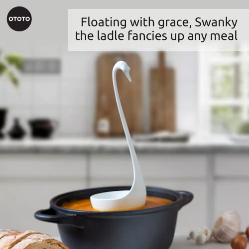 Swanky Swan Soup Ladle