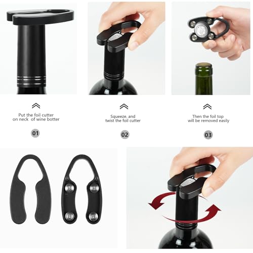 Wine Air Pressure Pump Bottle Opener Set (5 Count)