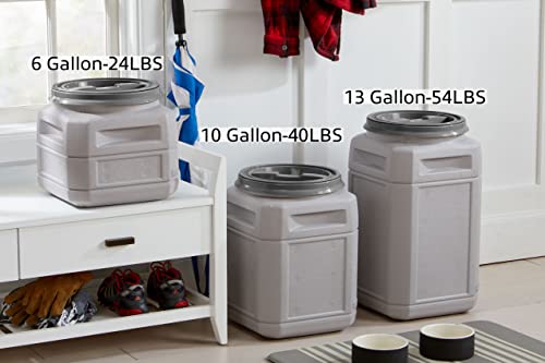 Airtight Dog Food Storage Container (10 Gal/ 40 lbs)