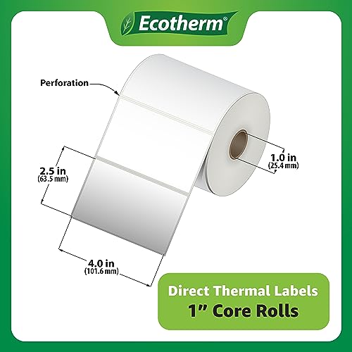4" x 2.5" Thermal Labels (2400 Count)