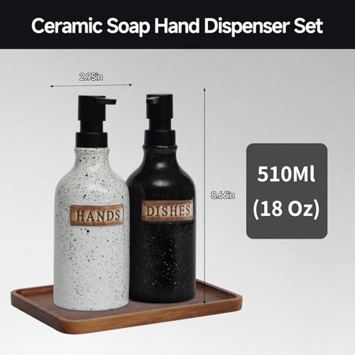 Hand and Dish Dispenser for Kitchen Sink (18 OZ)