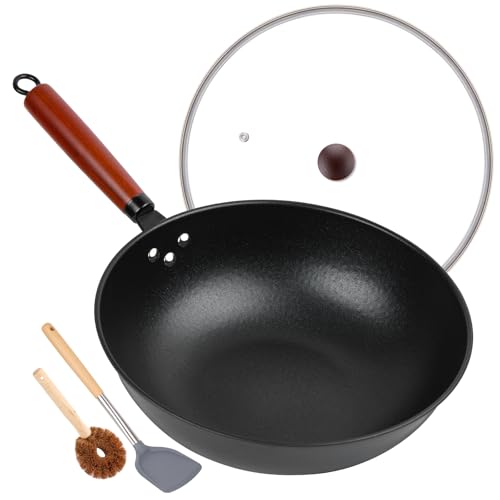 Wok 13" Carbon Steel Woks & Stir