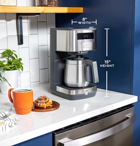 10 Cup Programmable Drip Coffee Maker with Thermal Carafe (Thermal Carafe)