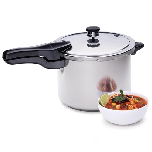 01362 6 Quart Stainless Steel Pressure Cooker (6 Quarts / Cooker)