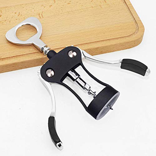 Wine Opener Multifunctional Wing Corkscrew Wine Bottle Opener for all Cork Stoppered and Beer Cap Bottles