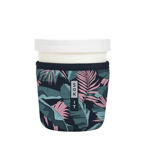 IceCreamSok Insulated Neoprene Cover (Midnight Tropics / Fits Tapered Pints)
