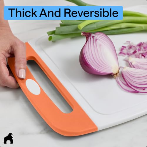 BPA Free Reversible Cutting Board (Lime/Orange/Lemon / Large (Pack of 3))