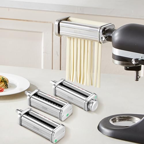 Pasta Attachment for KitchenAid Stand Mixer (3 SET)