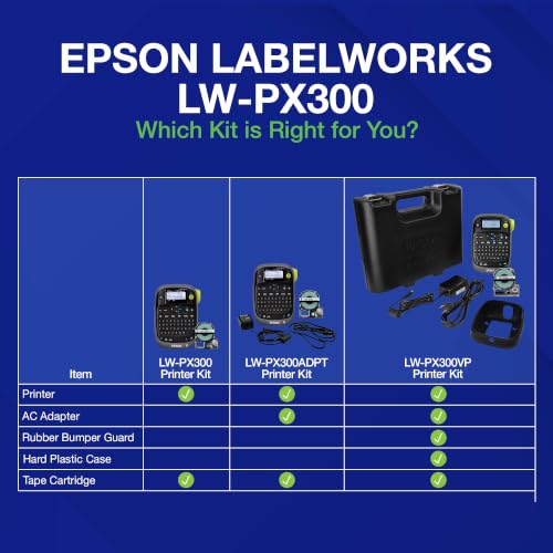 Epson LW PX300ADPT Industrial Label Maker
