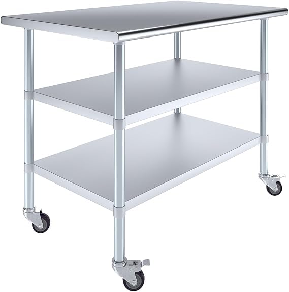 48x30 Heavy Duty Work Table (48" Long x 30" Deep)