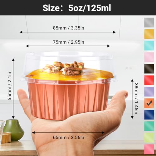 Cupcake Liners (Orange / 30pcs)