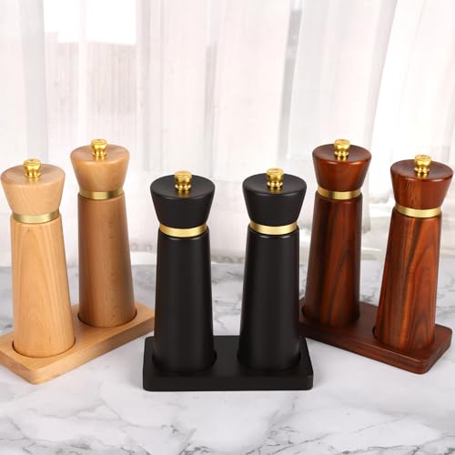 Wooden Pepper Grinder (BLACK 7”1PC)