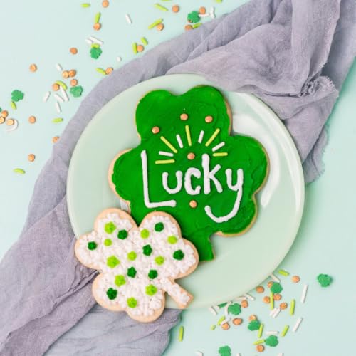St Patricks Day 6 Cell Sprinkles Jar (Leprechaun)