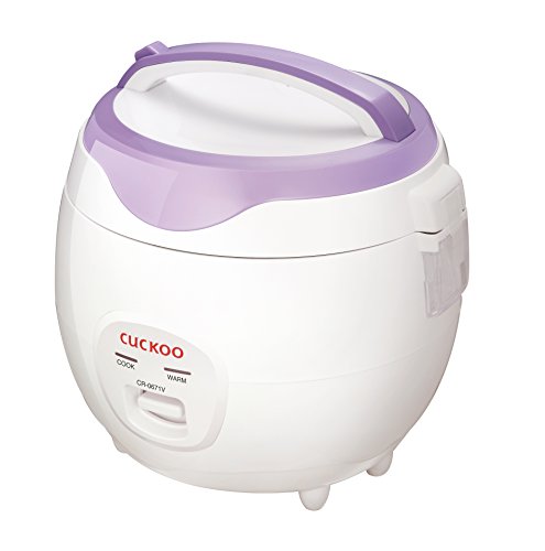 Electric Heating Rice Cooker CR (3 Liters / 3.2 Quarts / Violet/White)
