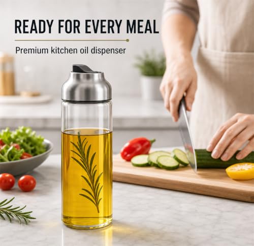 Olive Oil Dispenser (Silver / 14OZ Set of 2)