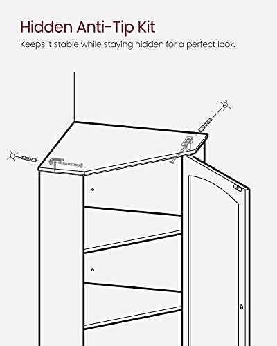 Tall Corner Cabinet