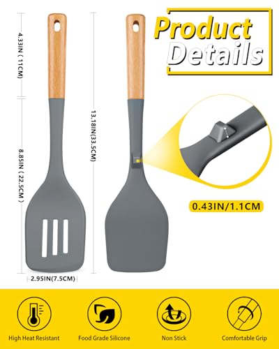 Silicone Spatula (Gray)