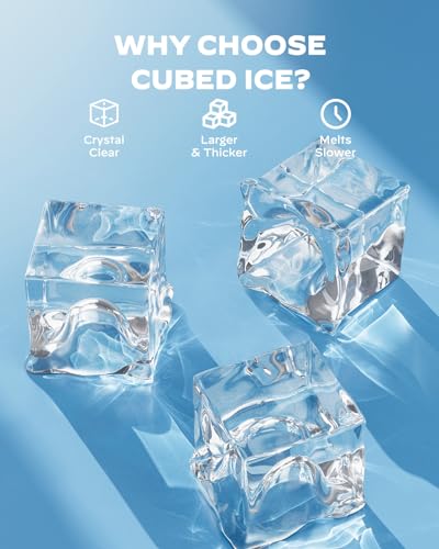 Ice Maker Countertop 44lbs (Stainless Steel-PRO / 44lbs)