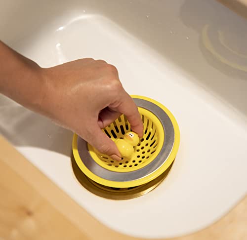 Quack Kitchen Sink Strainer Basket Garbage Disposal Drain Cover