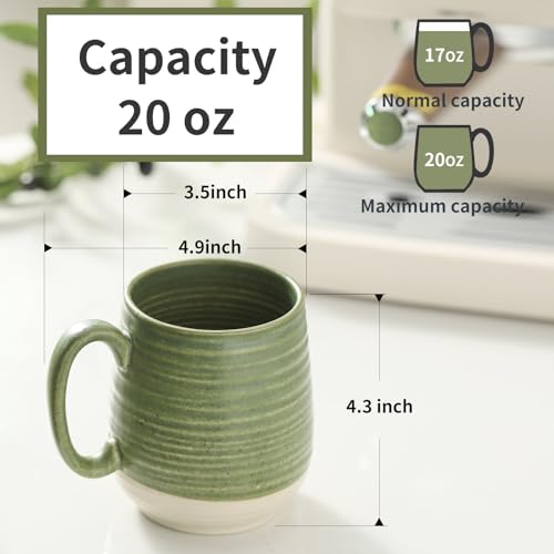 20 oz Coffee Mug (Green)