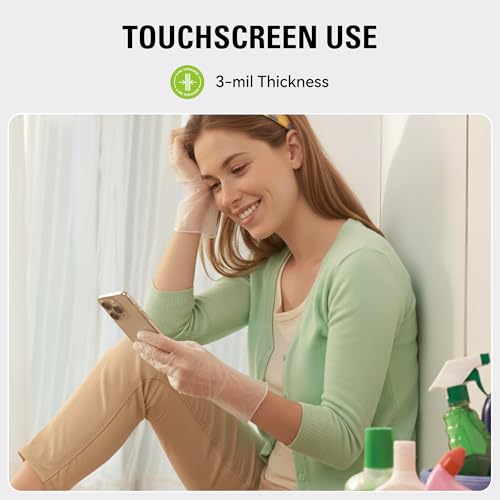 Disposable Vinyl Gloves (Medium)