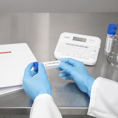 P-Touch PT-D410VP Home / Office Advanced Label Maker | Connect via USB to Create and Print on TZe Label Tapes up to ~3/4 inch (Standard / PTD410 + Carrying Case and Additional Tape)