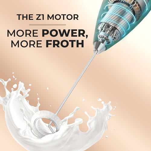 Mini & Mighty Milk Frother Wand (Jasper Granite / Mini Frother)