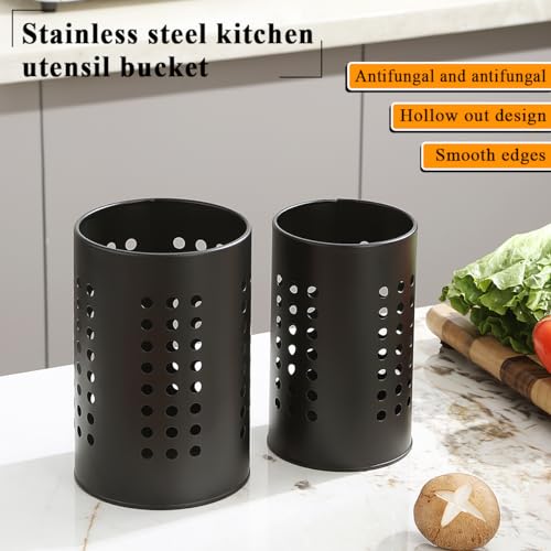Kitchen Utensils Holder for Countertop Pack of 2