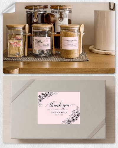 4x3 Inch Thermal Labels (4"x3" / Pink)